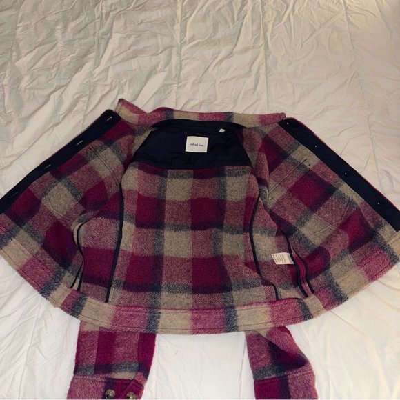 NWT Wilfred Free Autumn Shirt Jacket Rosie Lt Birch Merino Wool Size XL Women's - Picture 5 of 13